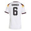 Tyskland Joshua Kimmich #6 Hjemmedrakt Kvinner VM 2026 Kortermet
